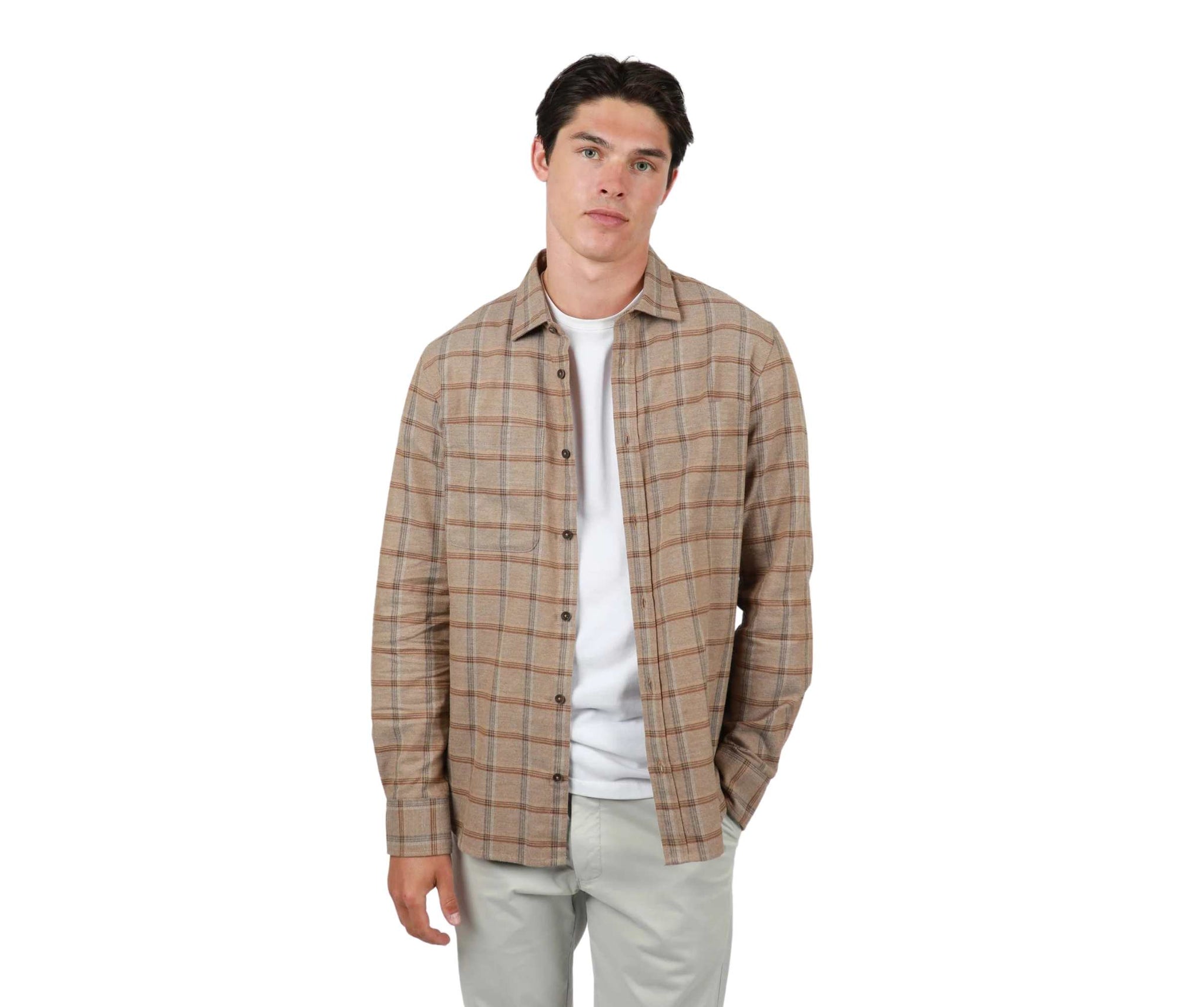 James Harper  Hotham Check L/S Shirt