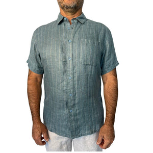 Braintree Hemp Stripe S/S Shirt