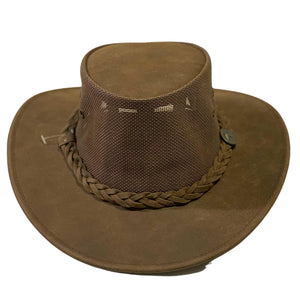 Barmah Hats  Bushie Suede Cooler