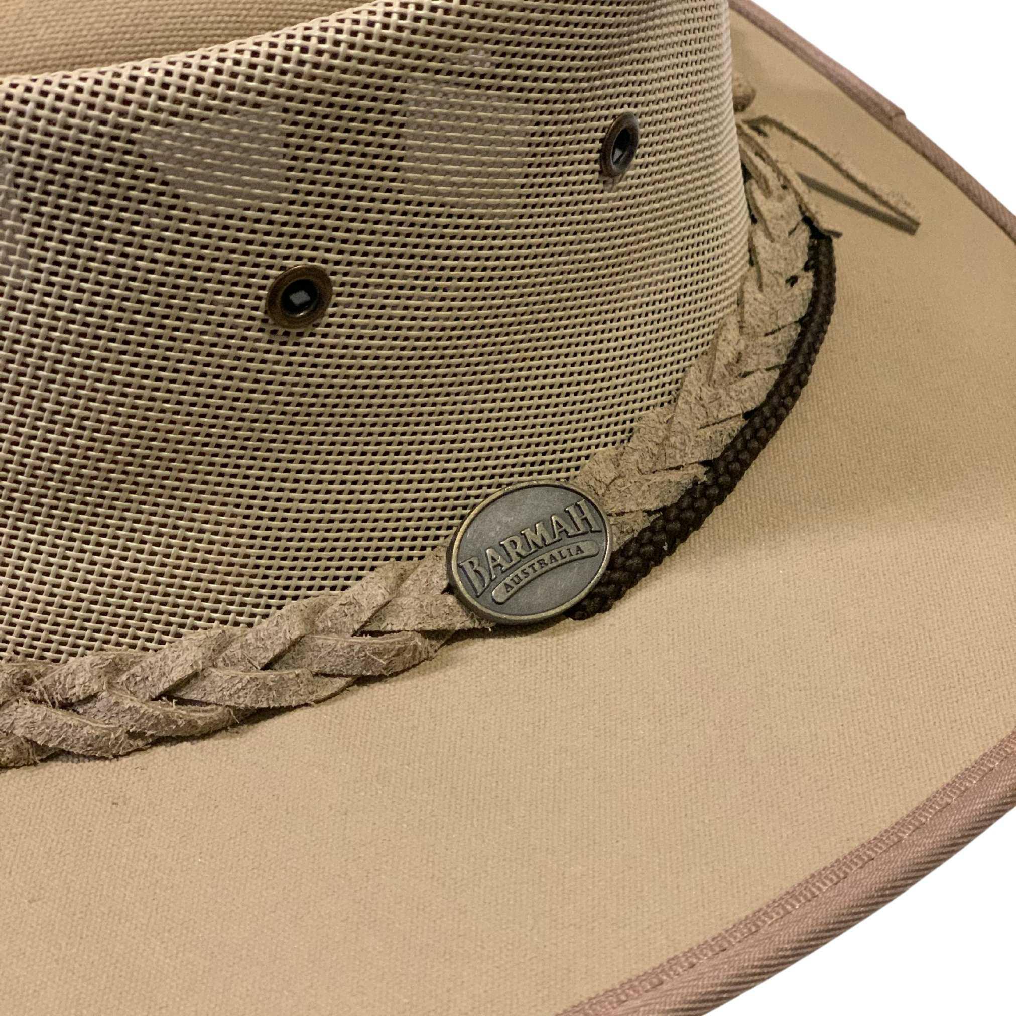 Barmah Hats Canvas Drover
