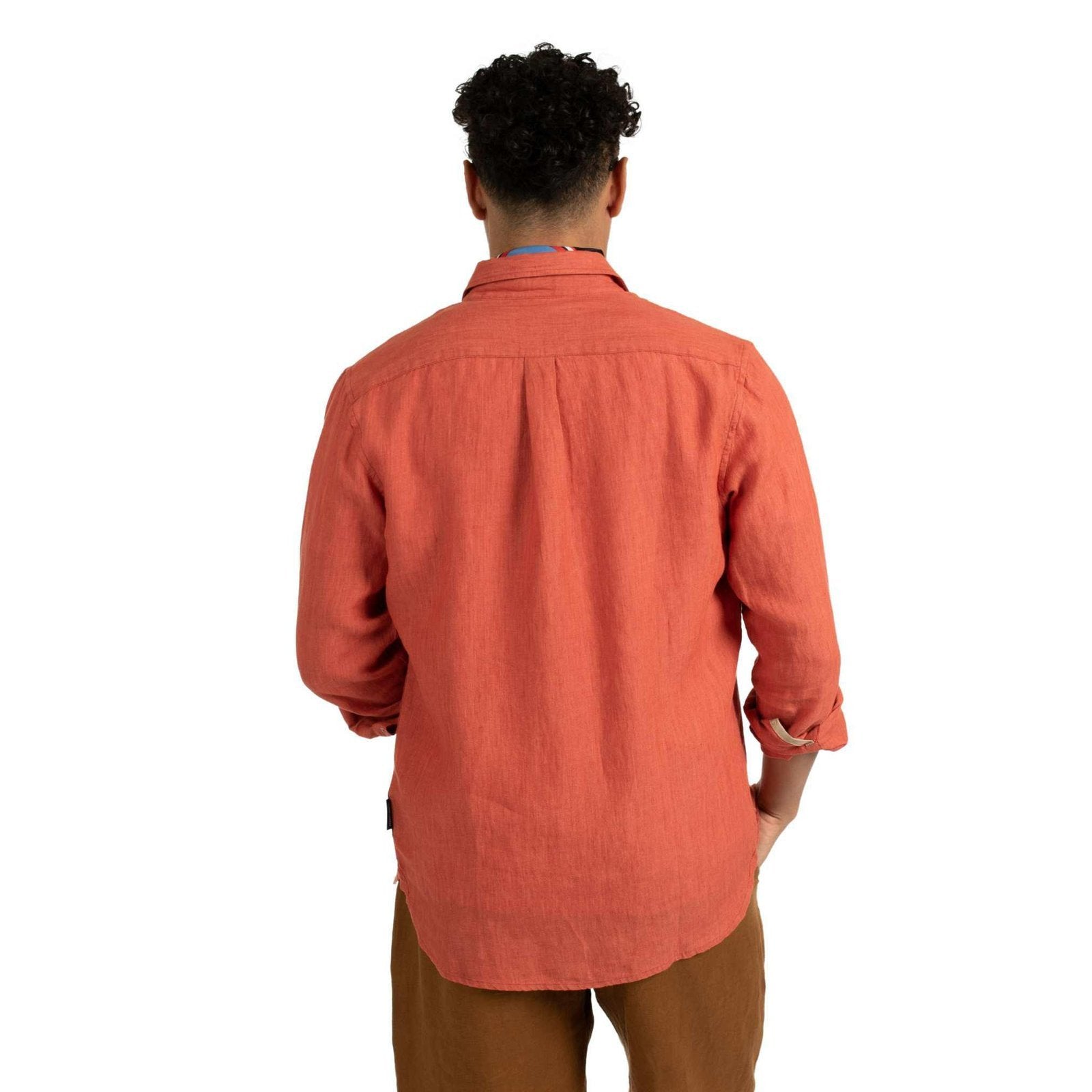 James Harper Linen L/S Shirt