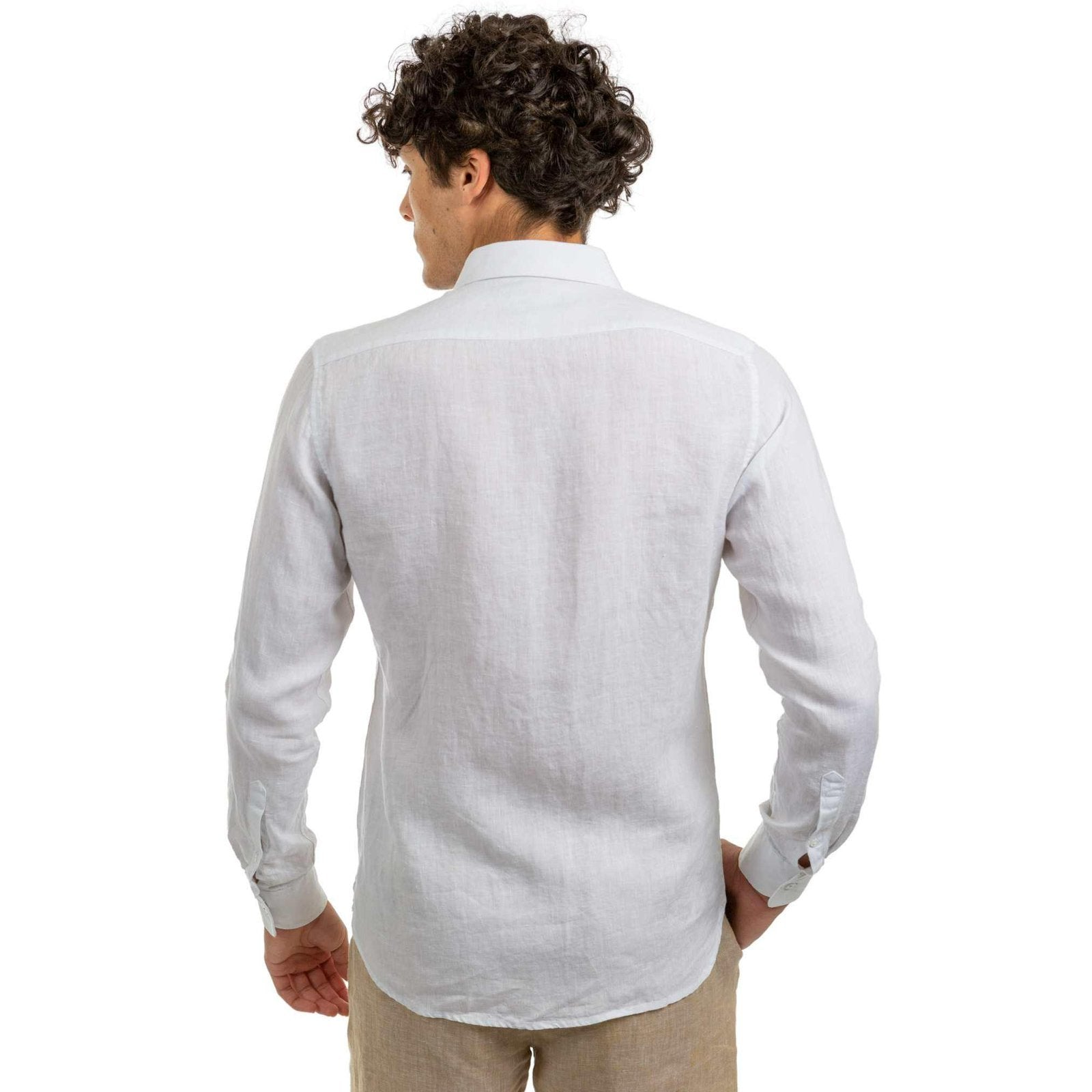 James Harper Linen L/S Shirt