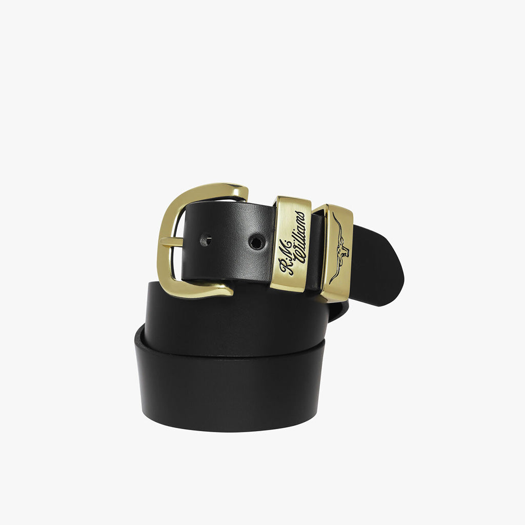 R.M. Williams 1 1/2" 3 Piece Hide Belt