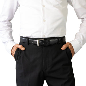 Buckle Rogue Classic Leather Belt. 35mm width.