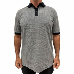 Back Bay  Pima Jacquard Polo