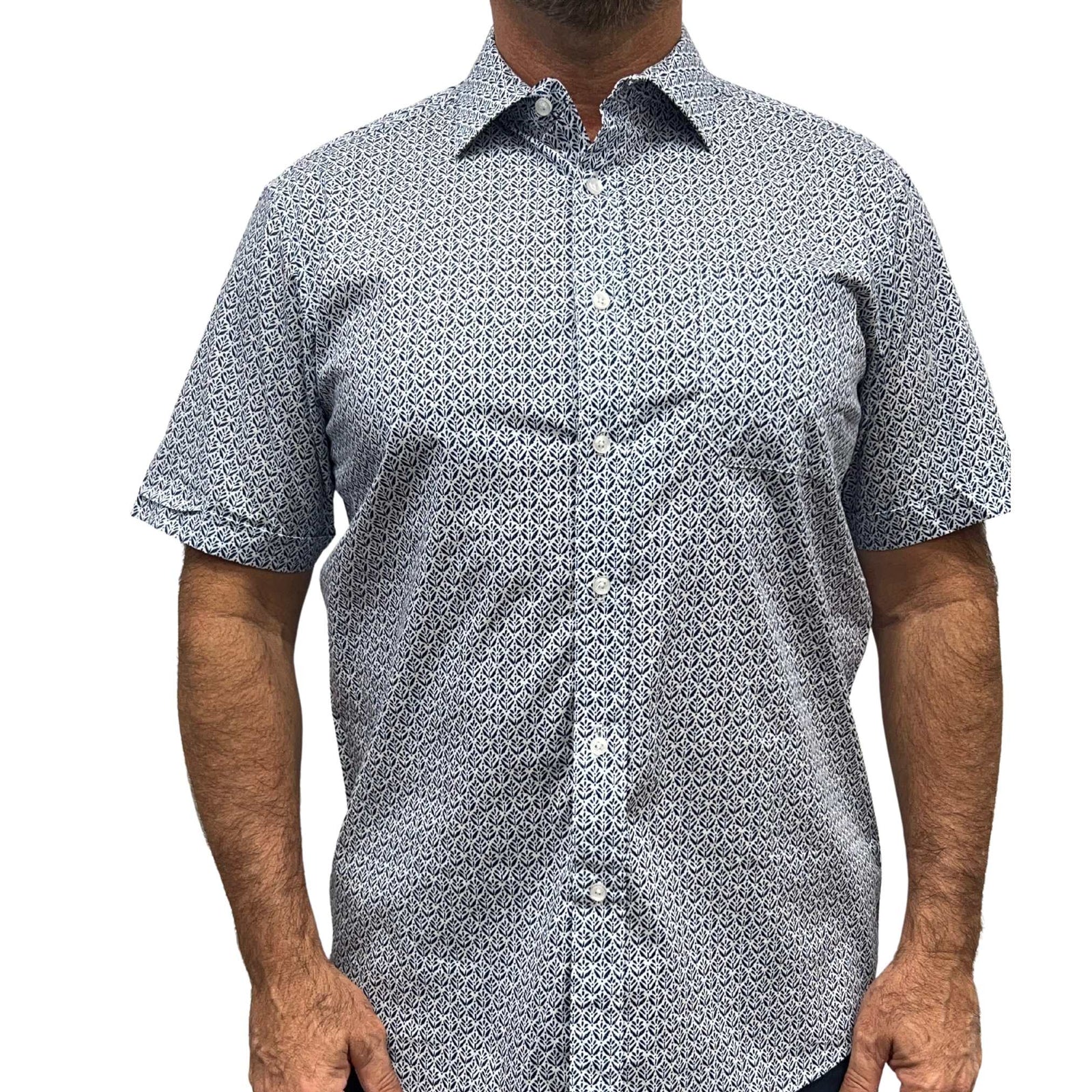 Bridgeport Club Mens Woven S/S Shirt