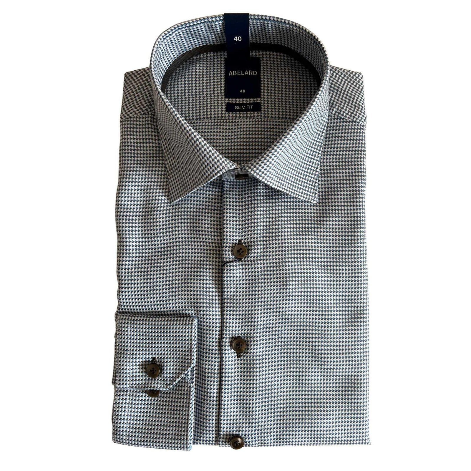 Abelard  Zig-Zag Twill Business Shirt