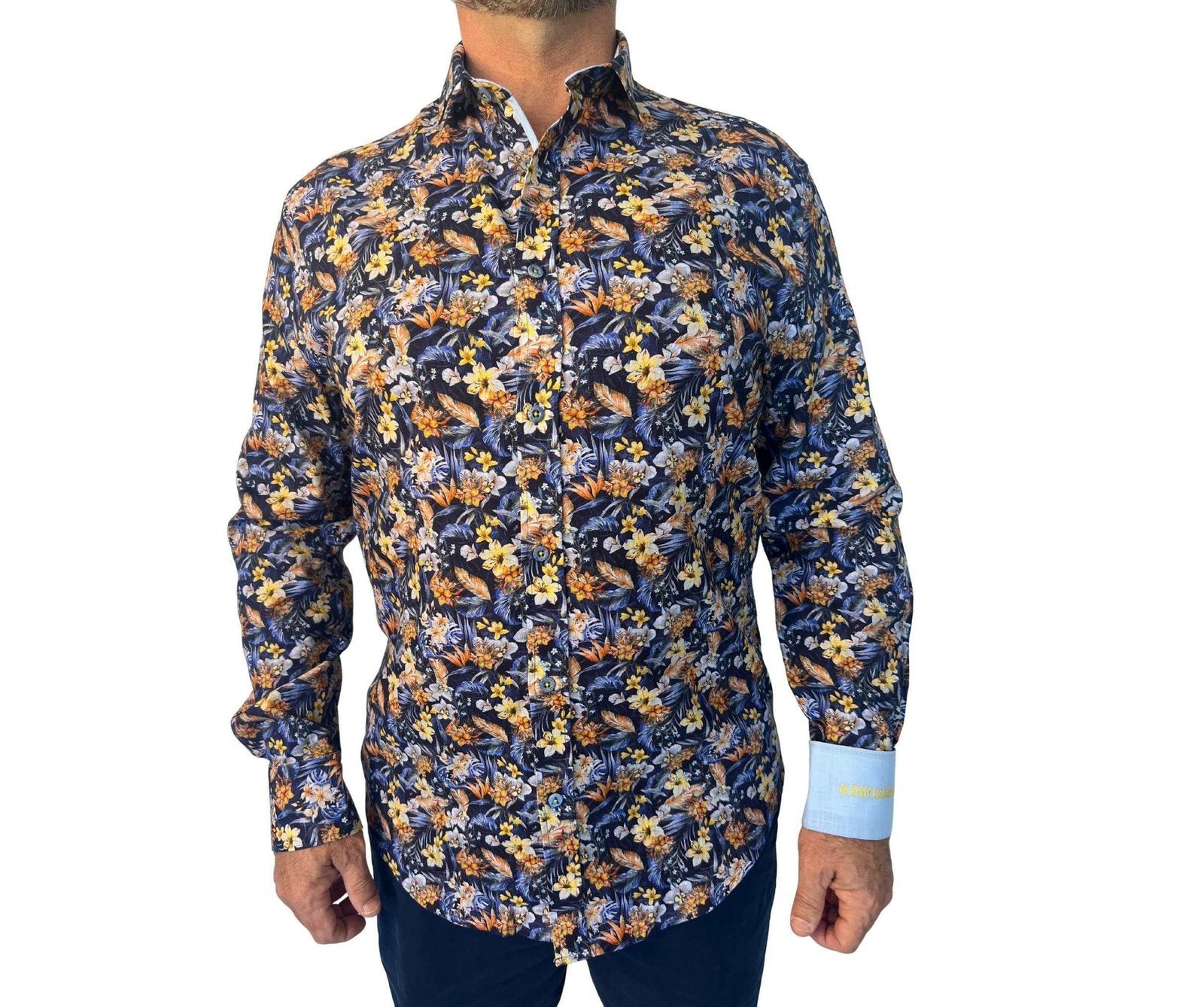 A Fish Named Fred Floral /S Shirt