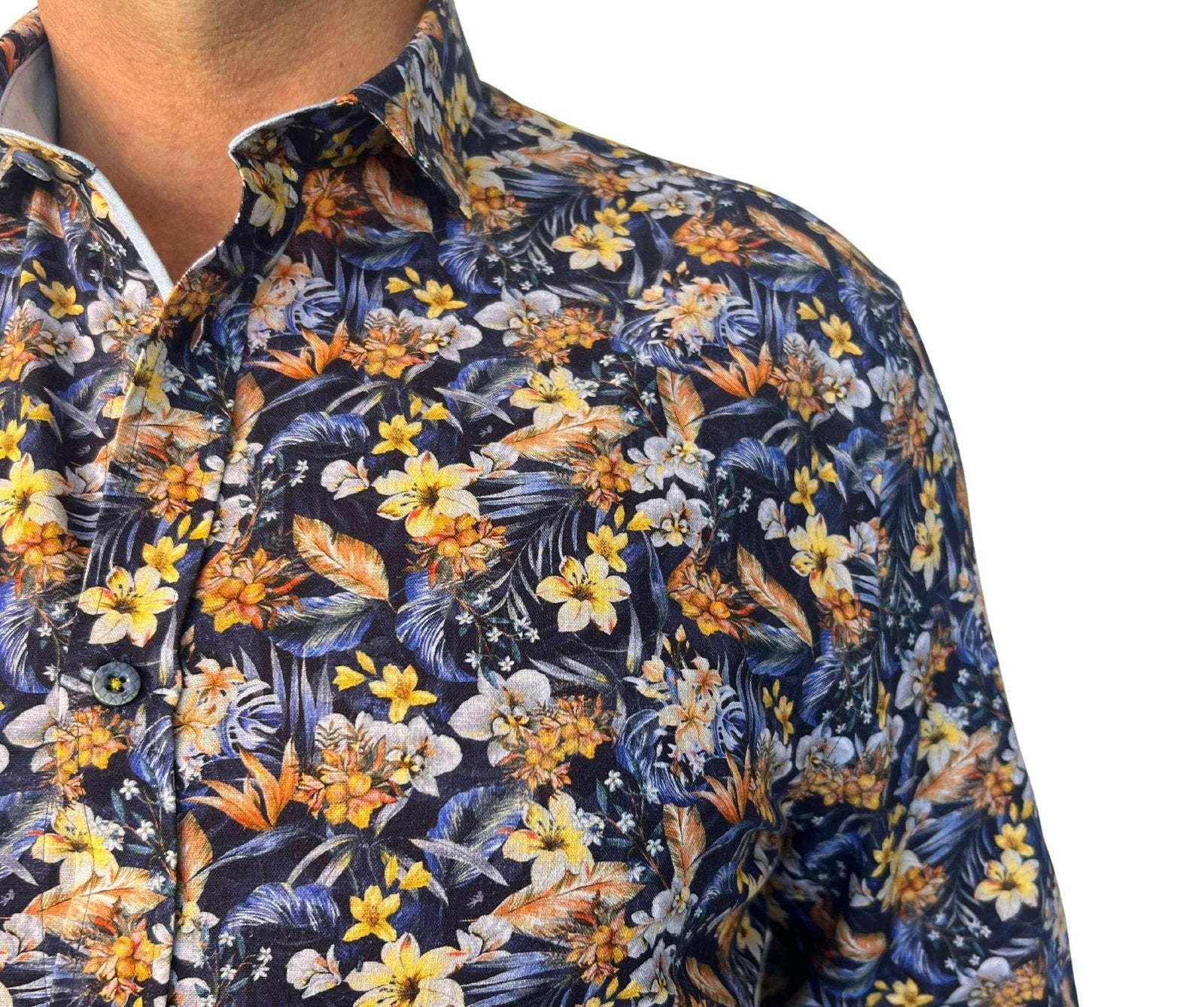 A Fish Named Fred Floral /S Shirt