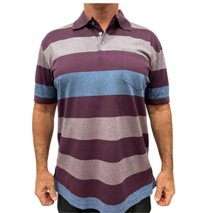 Back Bay Merc Ctn Stripe Polo