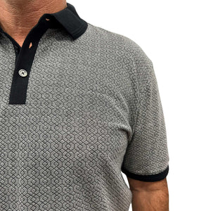 Back Bay  Pima Jacquard Polo