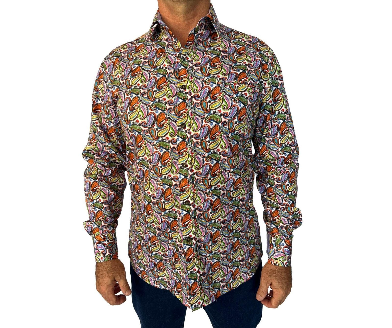 Berlin  Abbey Road Paisley Print