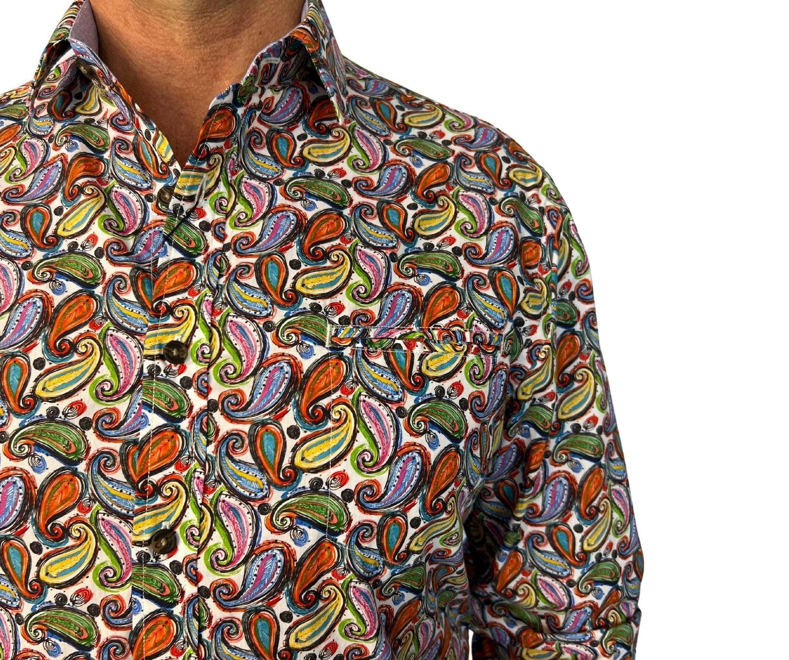 Berlin  Abbey Road Paisley Print