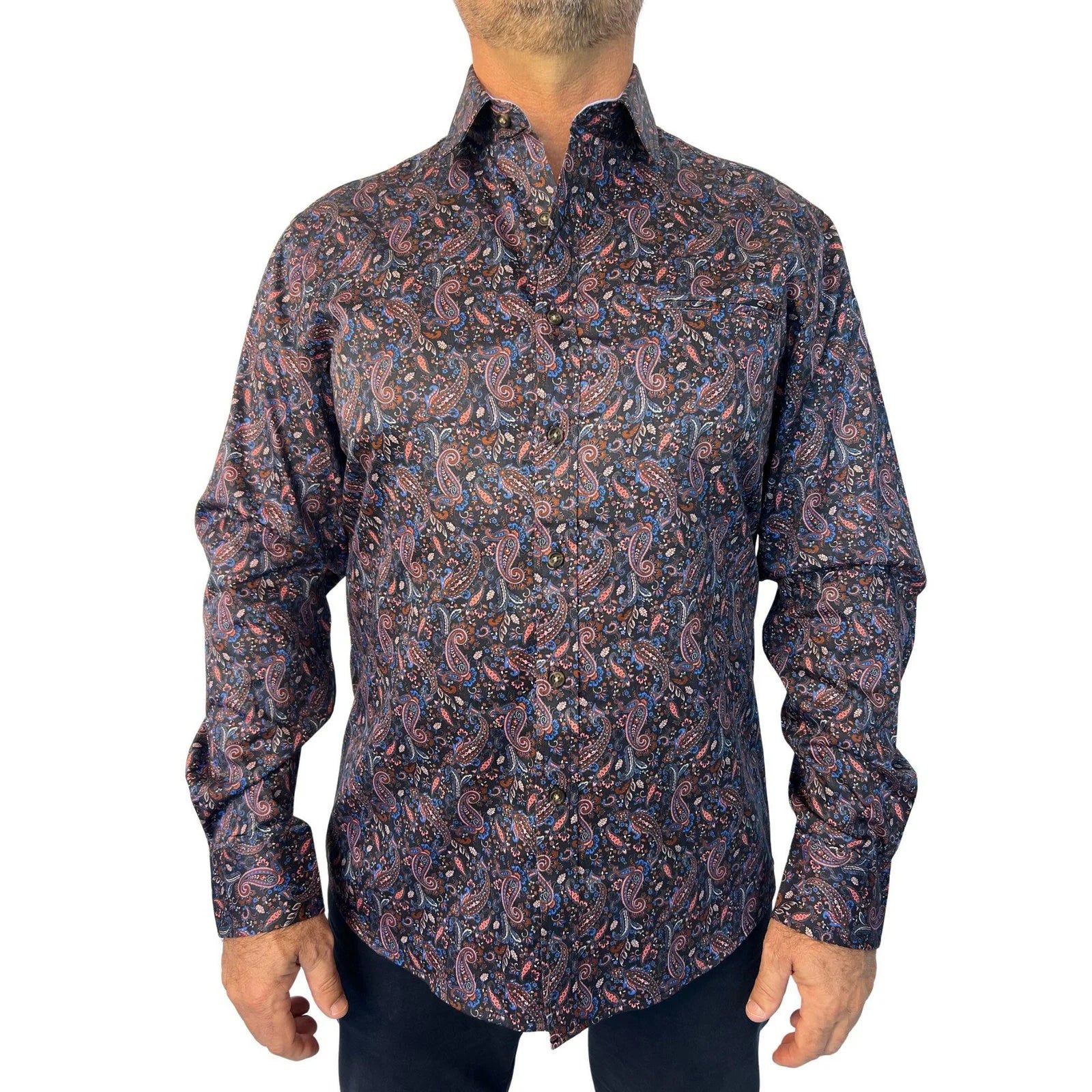 Berlin  Lennon Paisley L/S Shirt