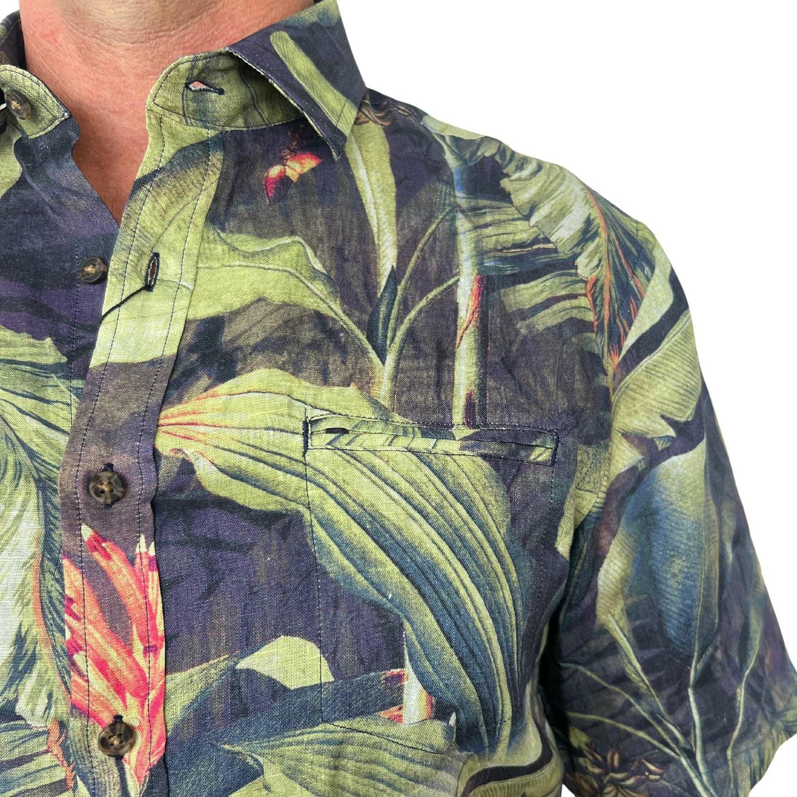 Berlin Large Palm Linen Print