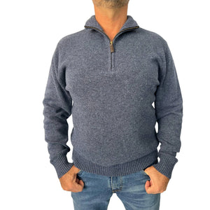 Bridgeport Club  Knitted Half Zip Top