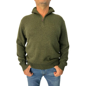 Bridgeport Club  Knitted Half Zip Top