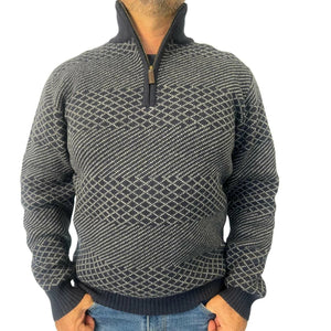 Bridgeport Club Knitted 1/2 Zip Top