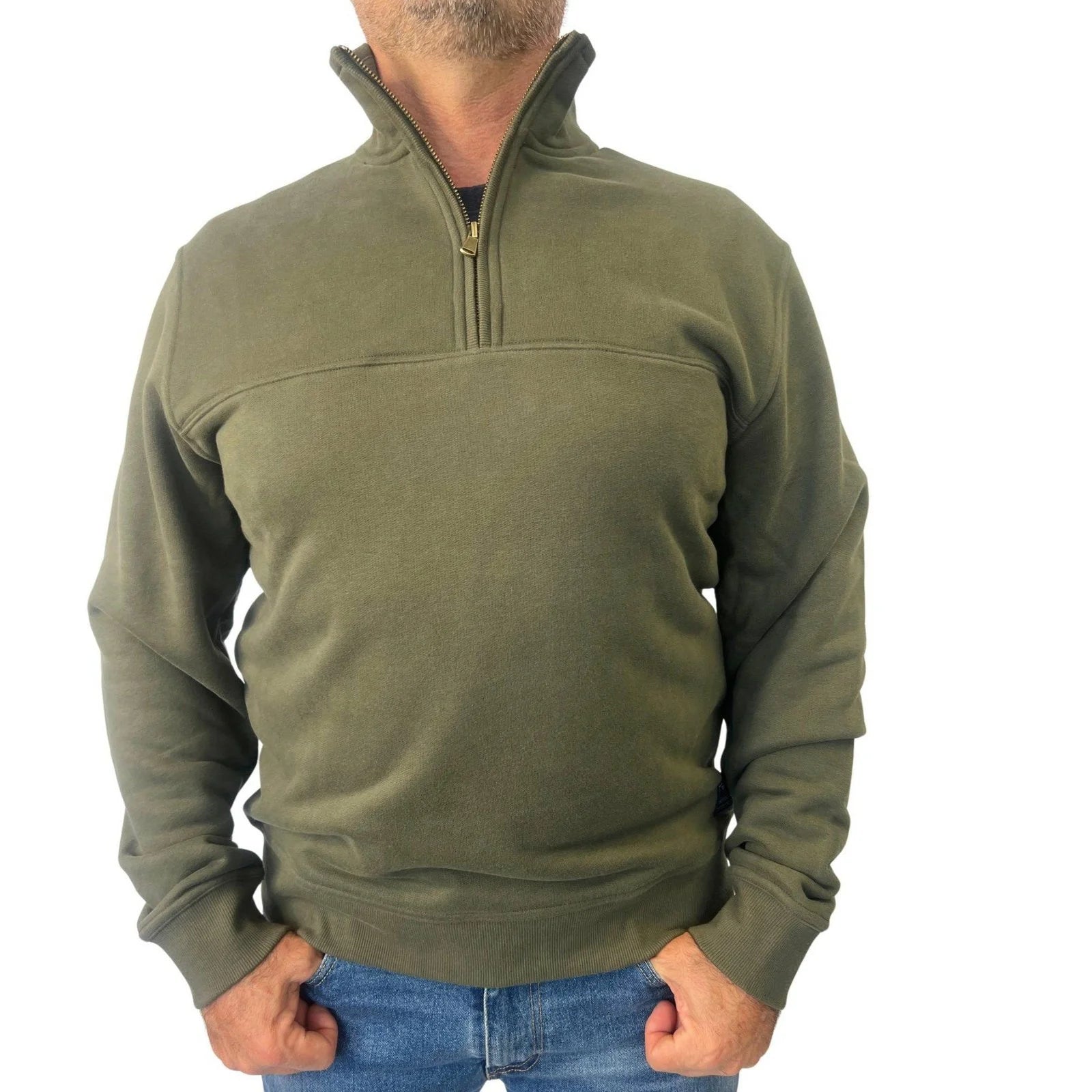 Bridgeport Club Bri Fleece Half Zip Top