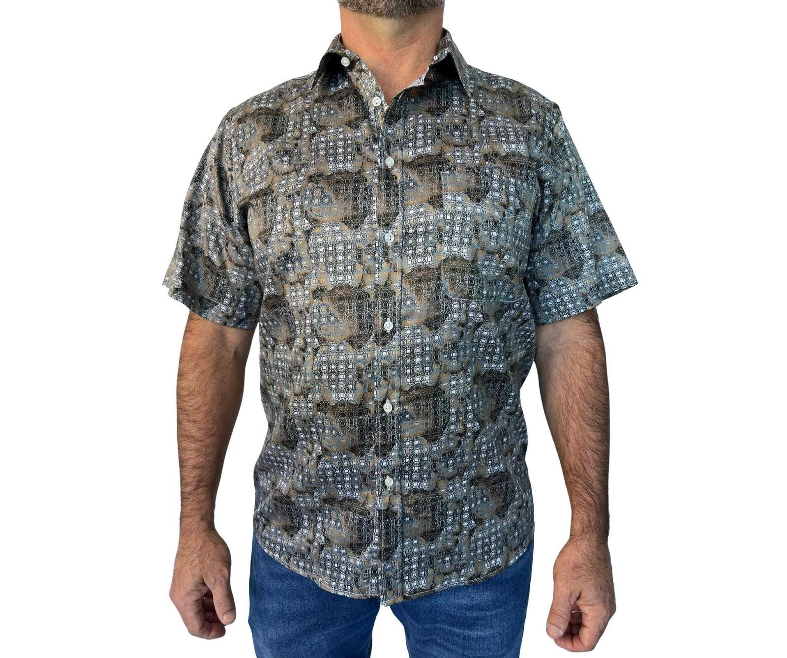 Cipollini Swiss Cotton S/S Shirt