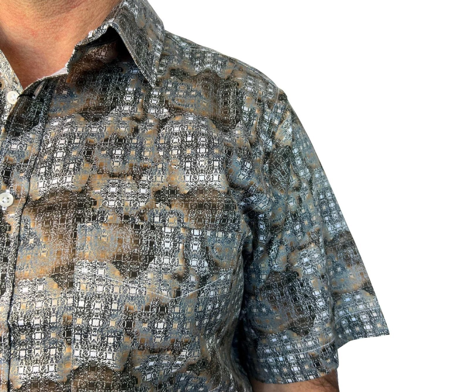 Cipollini Swiss Cotton S/S Shirt