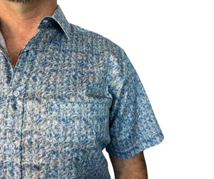 Cipollini Gold Swiss Cotton S/S Shirt