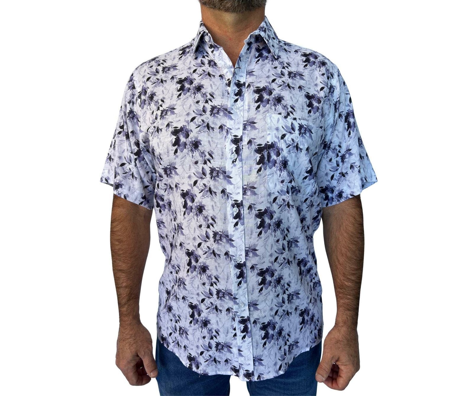 Cipollini S/S Linen Bamboo Shirt