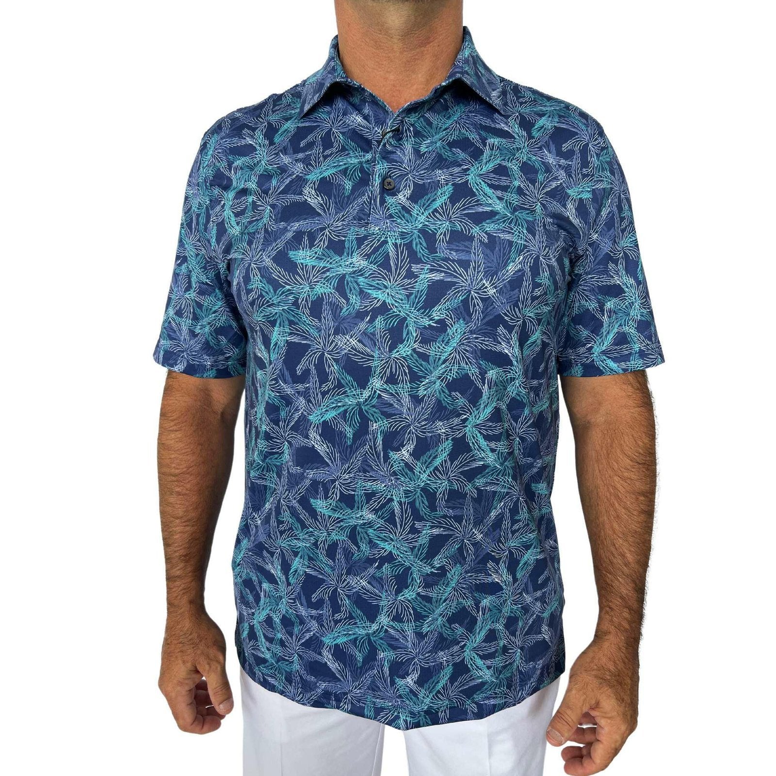 Greg Norman Tropicana ML75 Stretch Polo