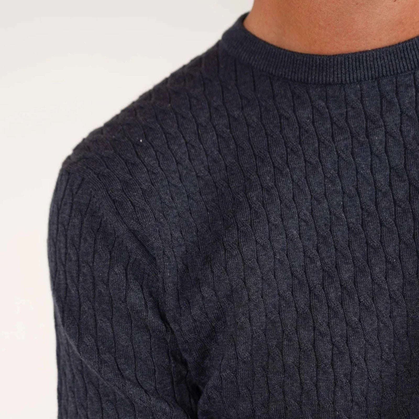 James Harper  Fine Cable Knit