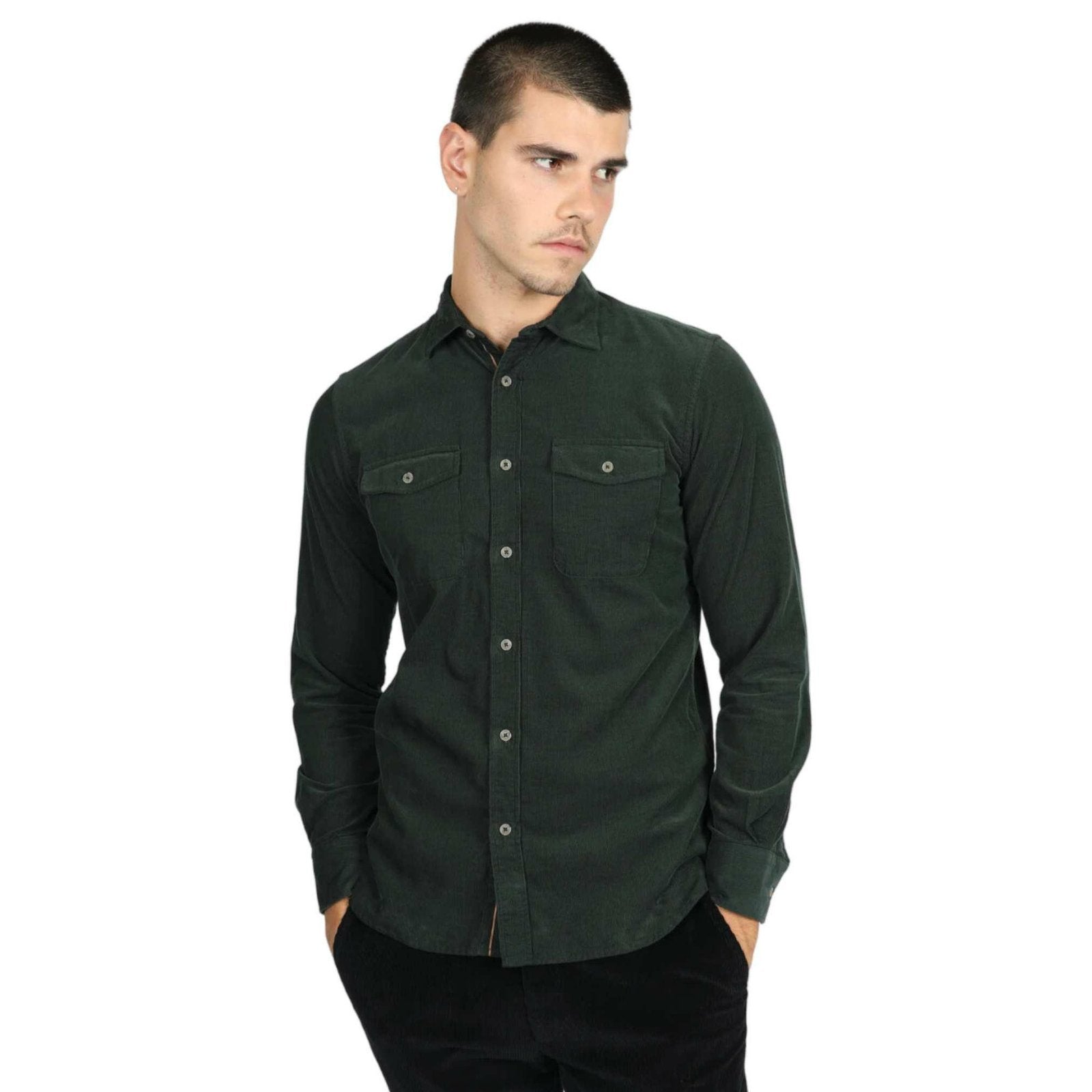 James Harper Cotton Corduroy L/S Shirt