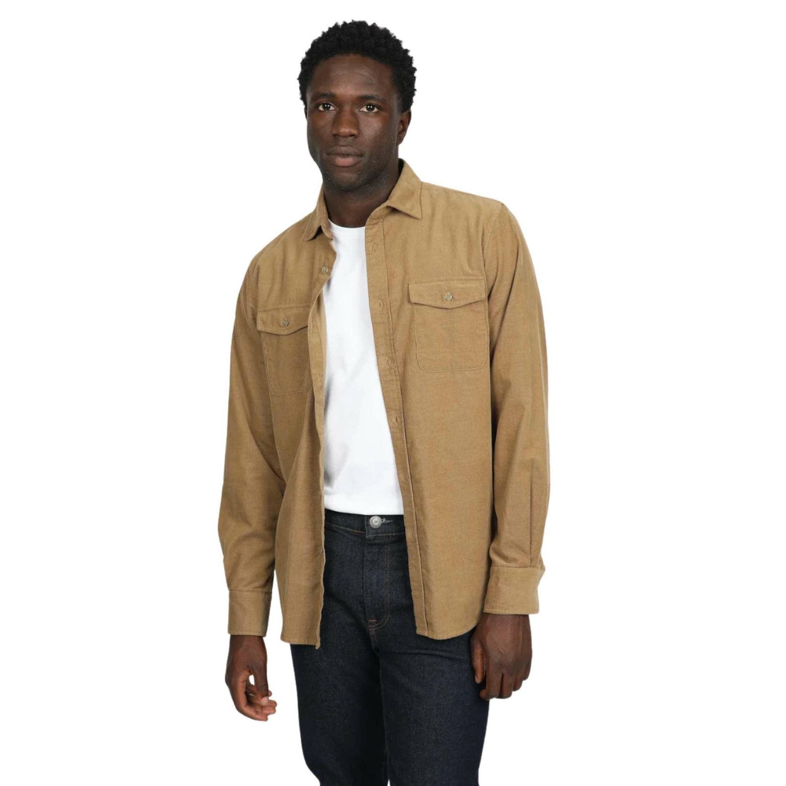 James Harper Cotton Corduroy L/S Shirt