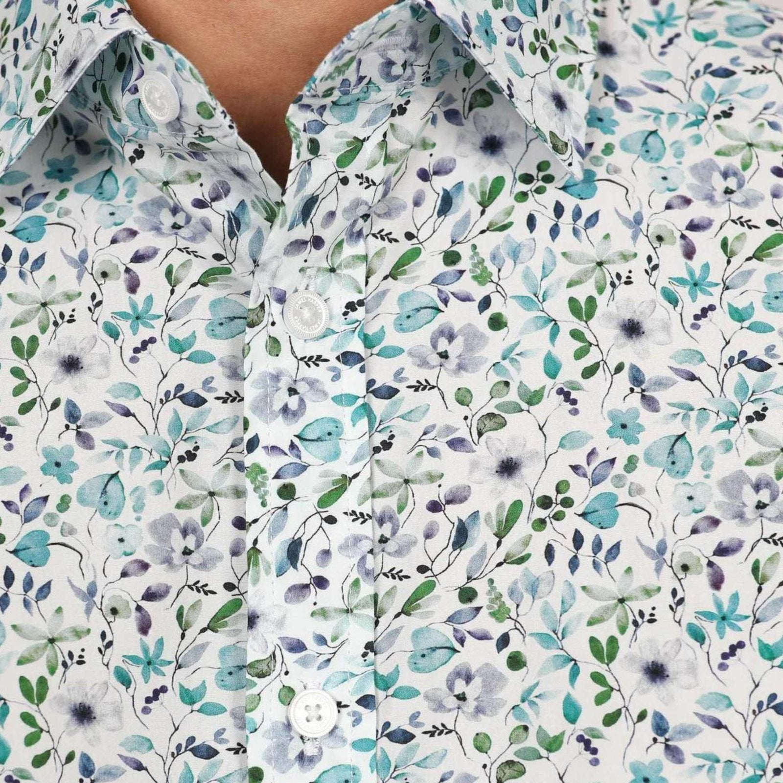 James Harper  Floral L/S Shirt