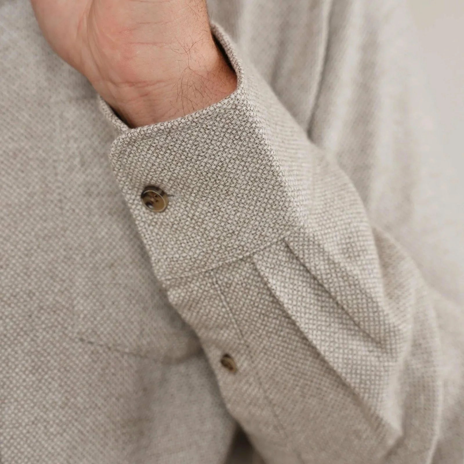 James Harper Texture L/Shirt