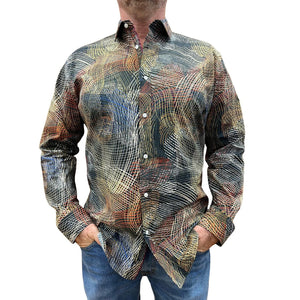 Mechmoto  Circle Print L/S Shirt