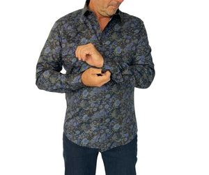 Mechmoto Stretch Floral Shirt
