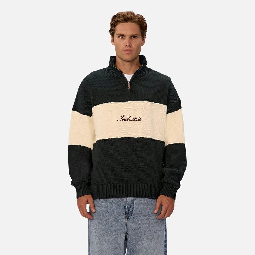 Industrie Osborne Zip Neck Knit