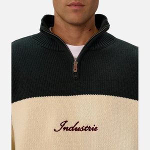 Industrie Osborne Zip Neck Knit