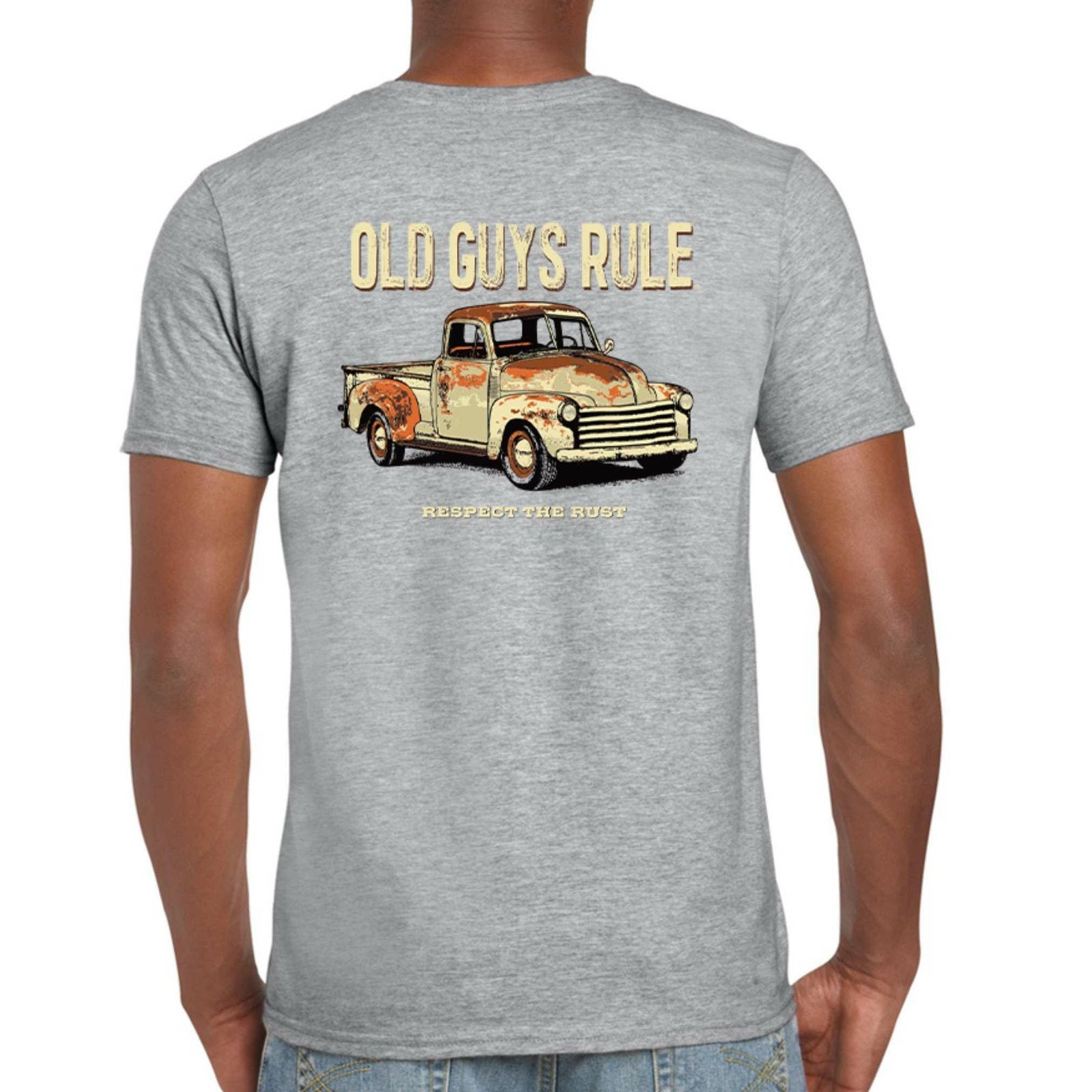 Old Guys Rule T Shirt Rusty Truck