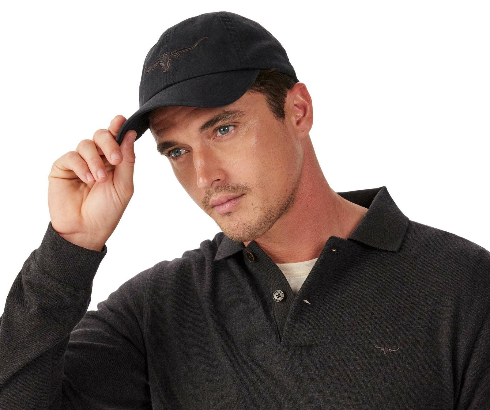 R.M.Williams Lonhhorn Twill Cap