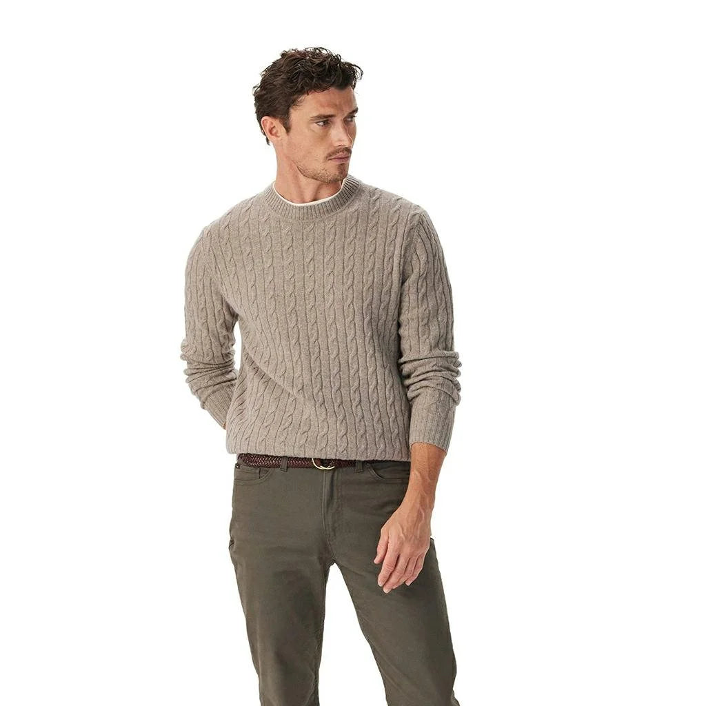 R.M. Williams Jones Lambswool Cable