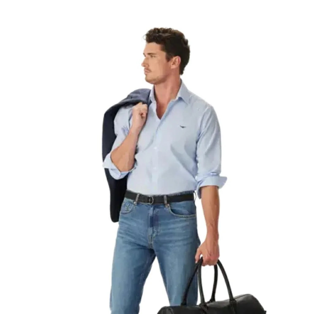 R.M.Williams Sommers Poplin Stripe