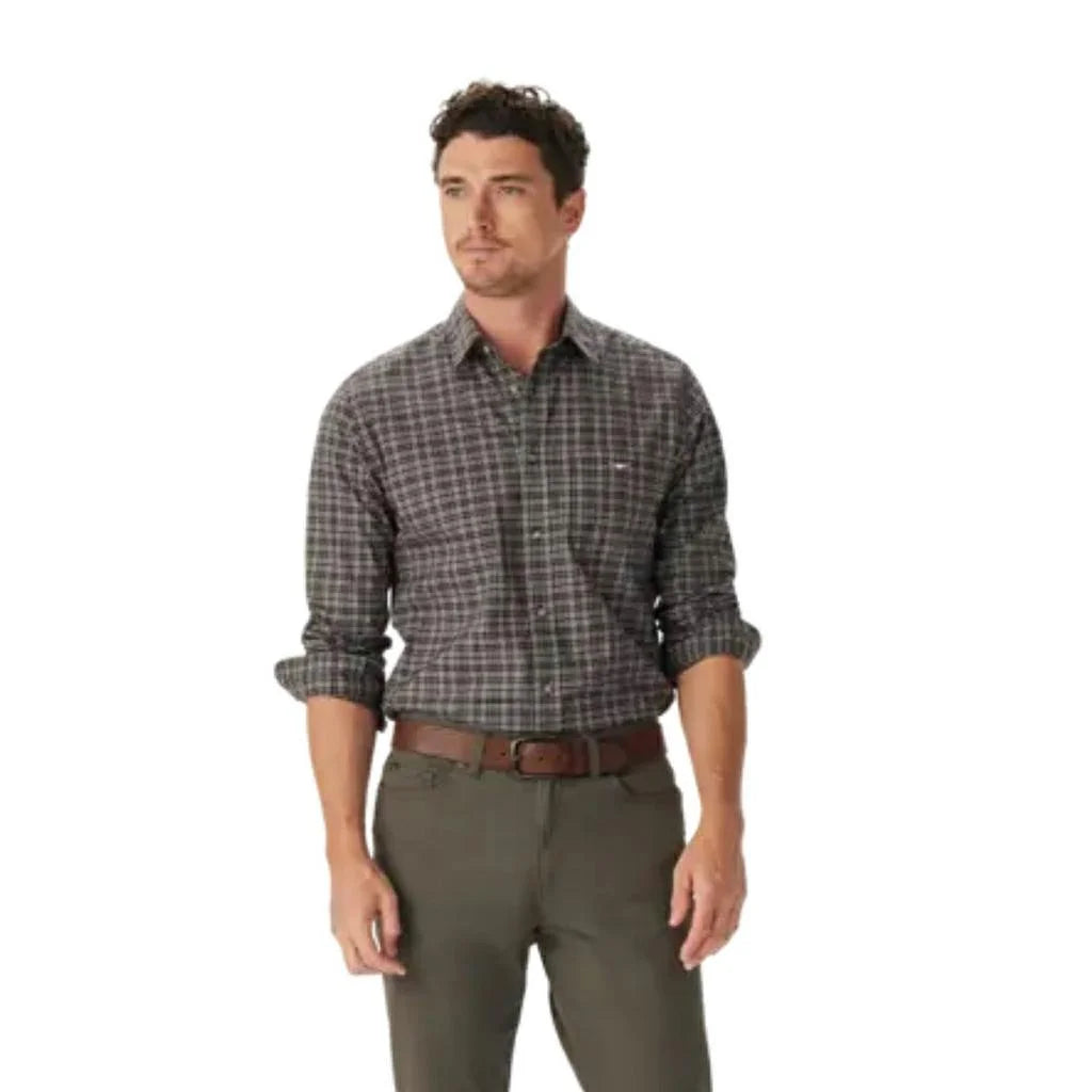 R.M. Williams Springwood Poplin Check