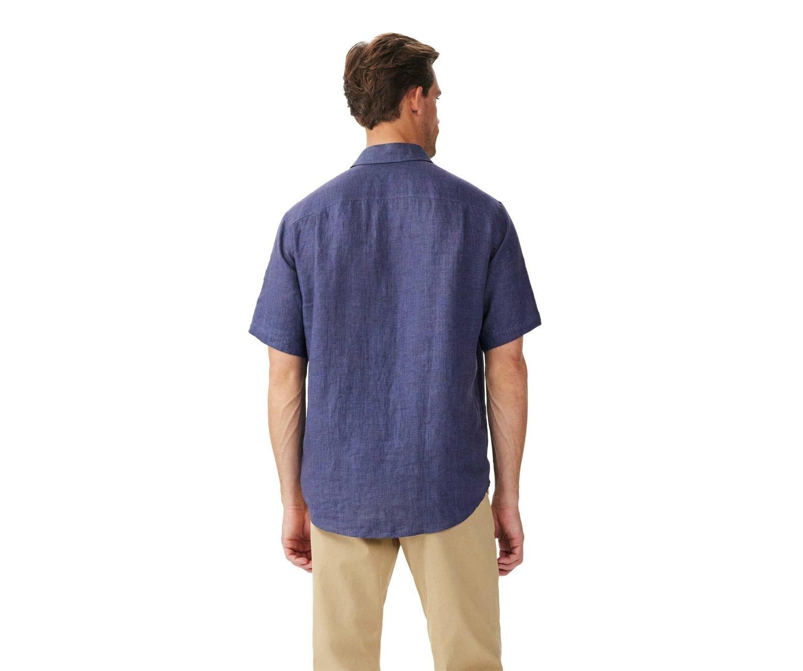 R.M.Williams Newman Linen Ss Shirt