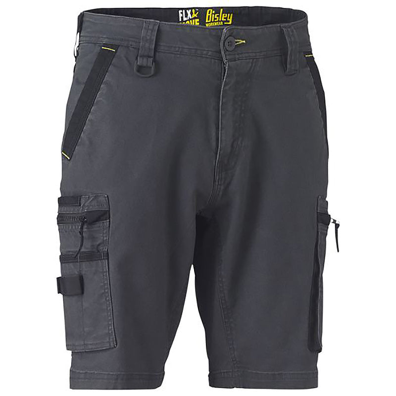 Bisley Flex & Move Stretch Utility Zip Cargo Short
