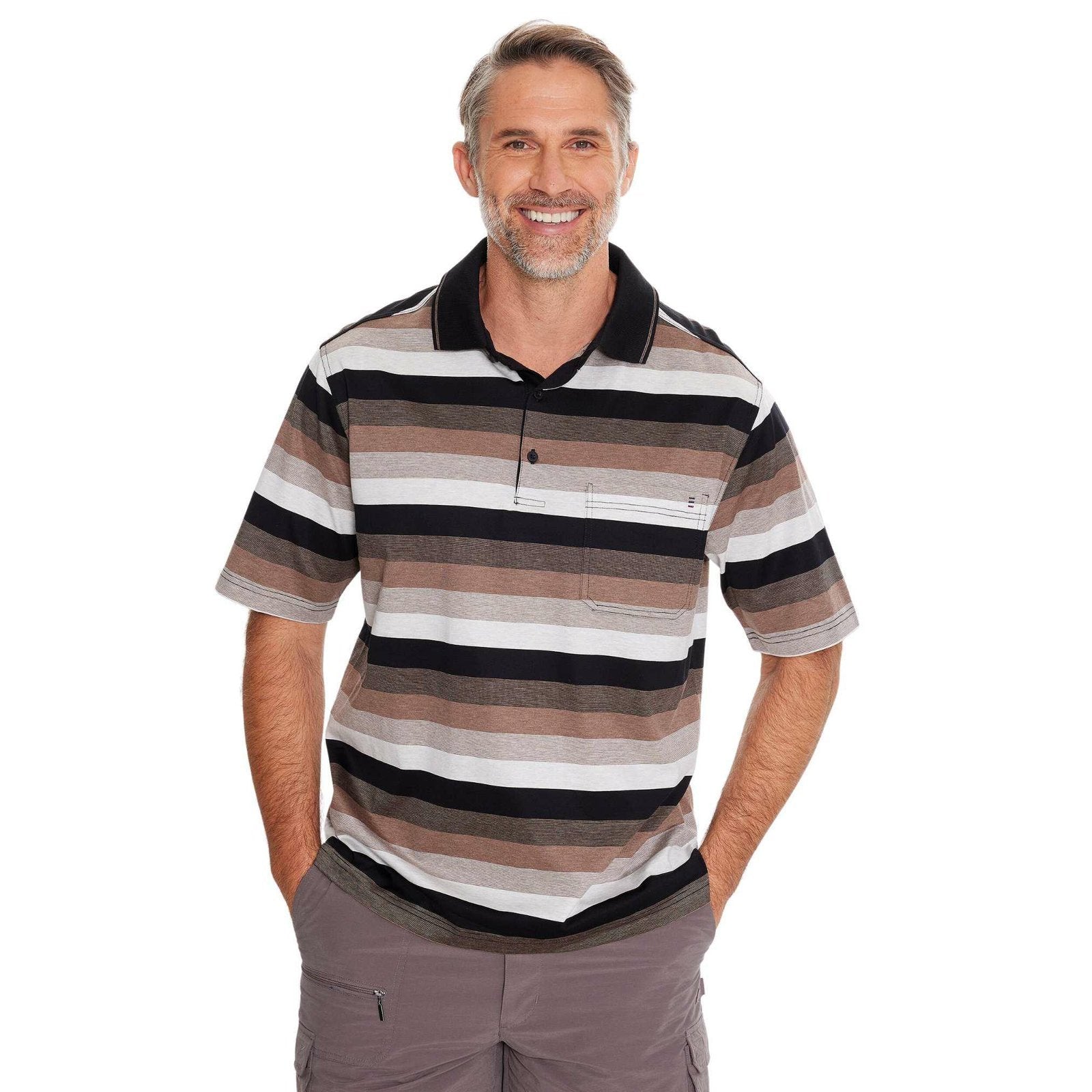 Breakaway  Ked Mercerised Polo