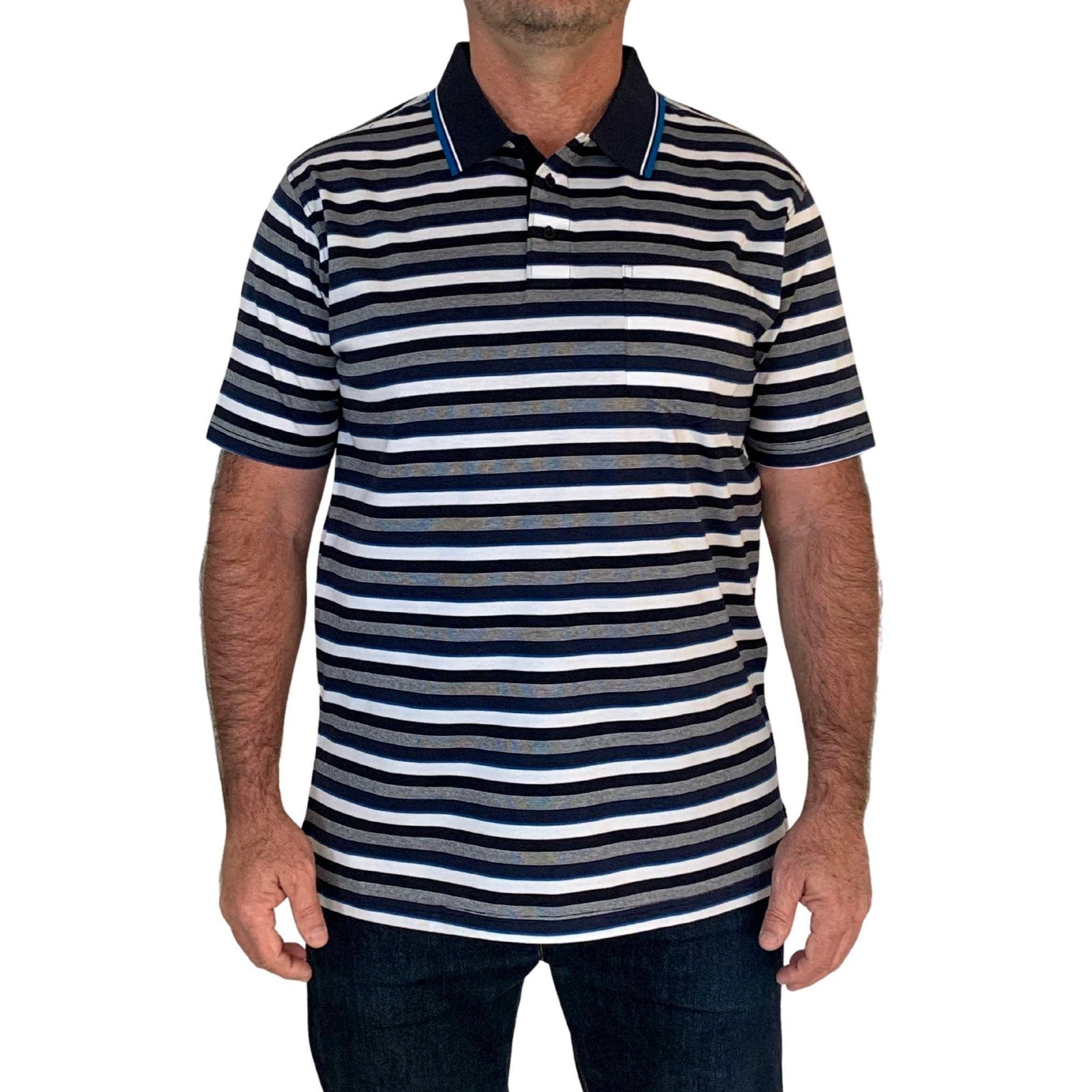 Bridgeport Club Polo Double Mercerized