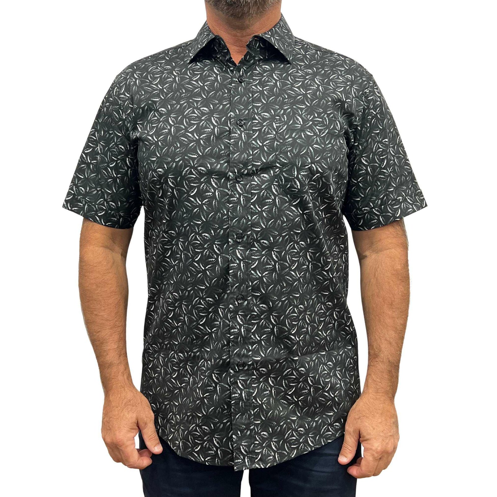 Bridgeport Club Mens Woven S/S Shirt