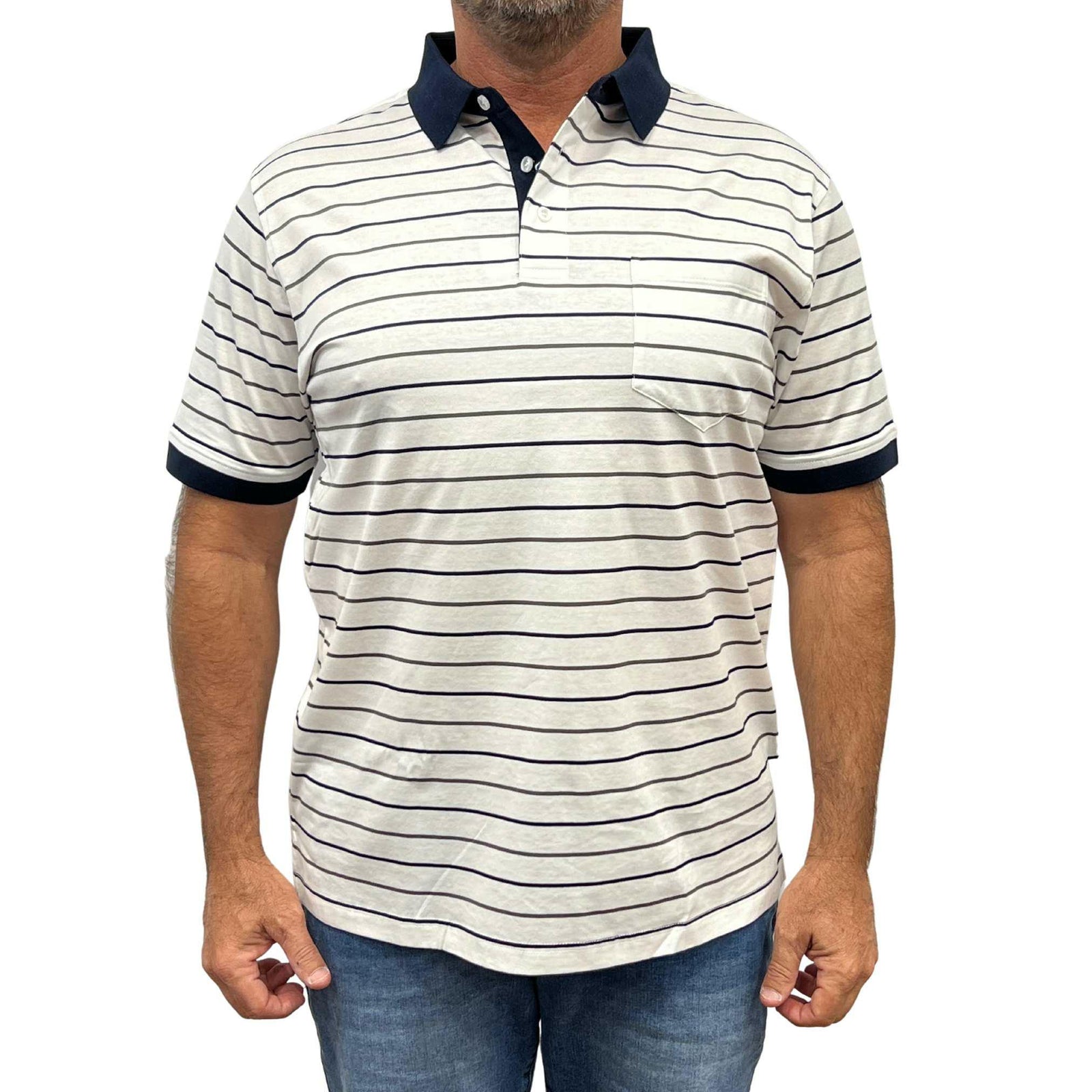 Bridgeport Club Mercerized Polo