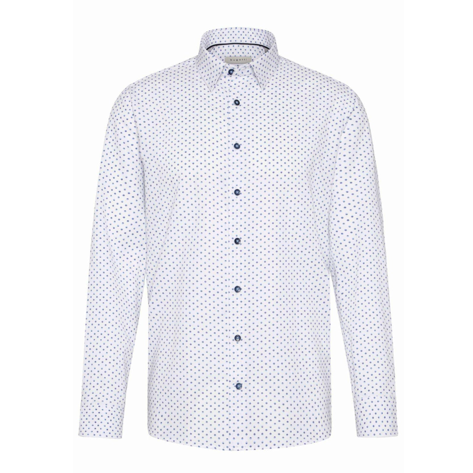 Bugatti Spot Print L/S Shirt