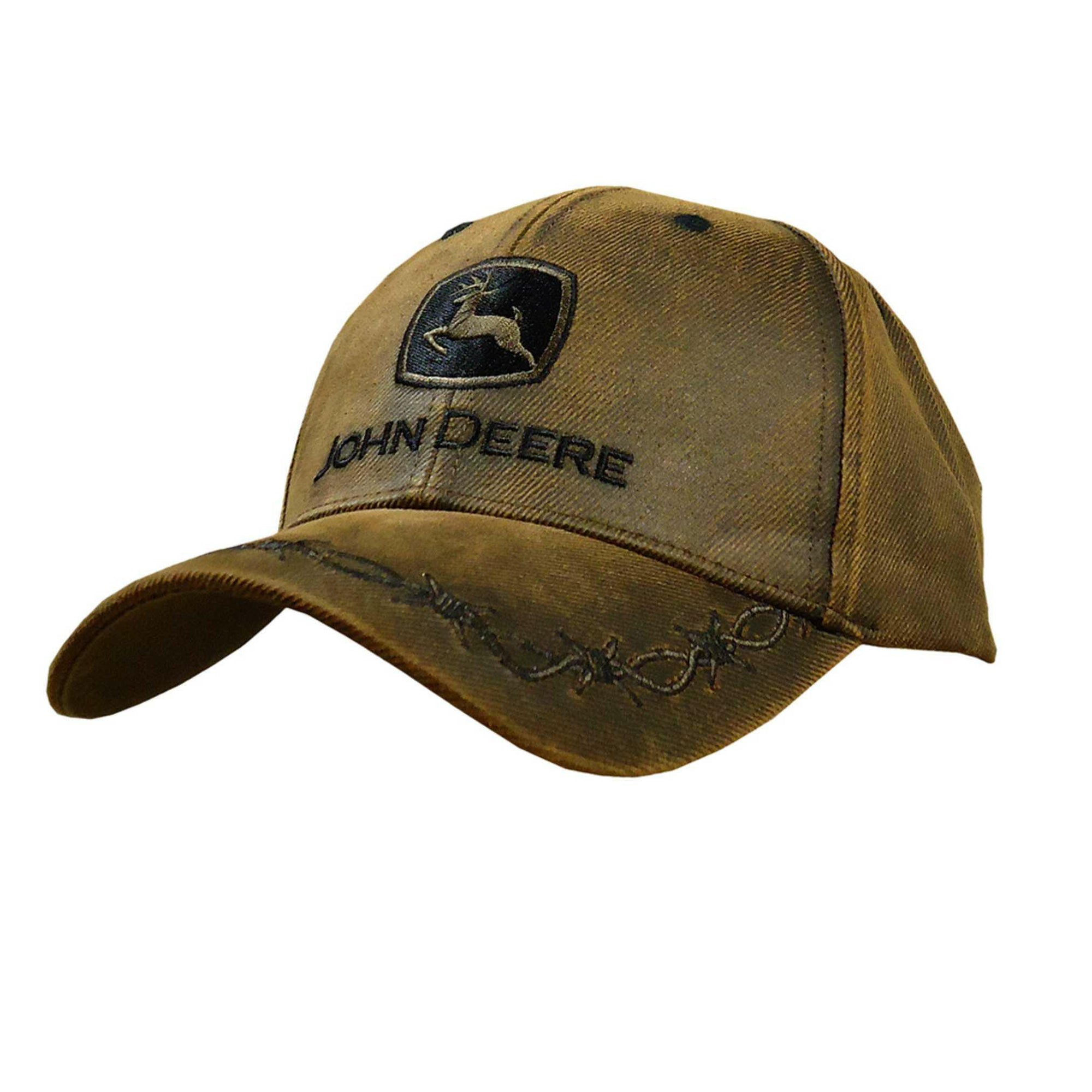 John Deere  Oilskin Cap